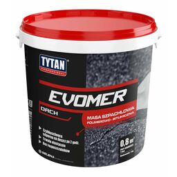 Masa szpachlowa polimerowo-bitumiczna Evomer 1 kg Tytan Professional