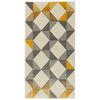 Dywan VALENCIA szary i żółty 120 x 170 cm wys. runa 3 mm MULTI-DECOR