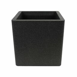 Donica plastikowa IQ Cube 48x48 cm czarna Cermax