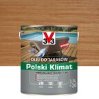 Olej do tarasów Polski Klimat 2.5 l teak V33