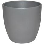 Doniczka ceramiczna 26 cm szara EMI CERAMIK
