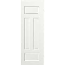 Drzwi wewnętrzne pełne bierne Morano Białe 80 Prawe Classen