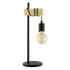Lampa stołowa TOWNSHEND czarna E27 EGLO