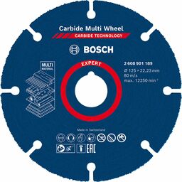 Tarcza tnąca Carbide Multi Wheel 125 mm BOSCH