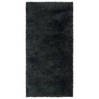 Dywan shaggy NEW TOUCH czarny 70 x 140 cm