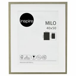 Ramka na zdjęcia Milo 40 x 50 cm dąb MDF Inspire