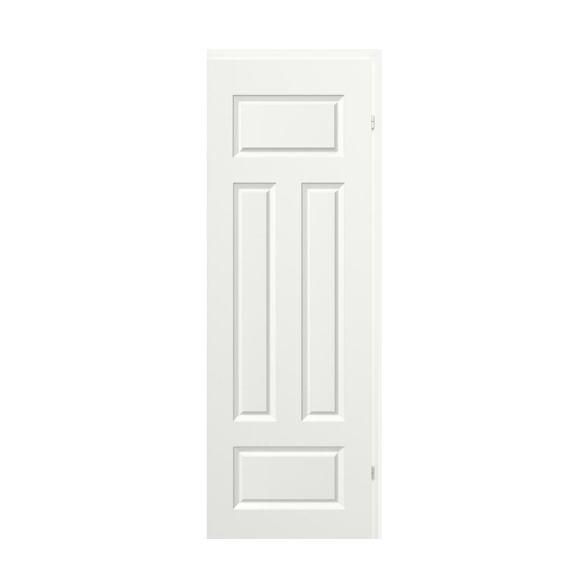 Drzwi wewnętrzne pełne bierne Morano Białe 60 Prawe Classen