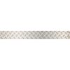 Blacha tłoczona 120 x 1000 x 2 mm aluminiowa połysk GAH ALBERTS