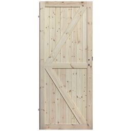 Drzwi wewnętrzne drewniane pełne Loft II 70 Lewe Radex