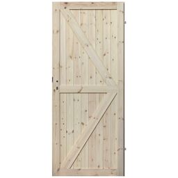 Drzwi wewnętrzne drewniane pełne Loft II 70 Prawe Radex