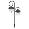 Lampa wbijana solarna 2 ŻOŁĄDŹ IP44 wys. 50 cm czarna JUMI