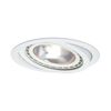 Oprawa stropowa oczko NERO ruchoma IP20 śr. 14.3 cm biała GU10 LIGHT PRESTIGE