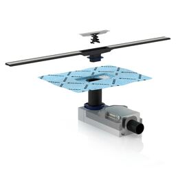Odpływ liniowy prysznicowy Cleanline20 30-90 cm czarny Geberit