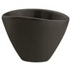 Osłonka do storczyka ceramiczna 26 x 26 cm antracytowa STORCZYK PODŁUŻNY CERAMIK