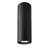 Oprawa natynkowa MANACOR IP20 wys. 17 cm śr. 6 cm czarna GU10 LIGHT PRESTIGE