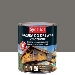 Lazura do drewna Xylodhone HP 1 l  Szary Syntilor