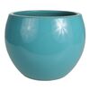 Donica ceramiczna 38 cm turkusowa