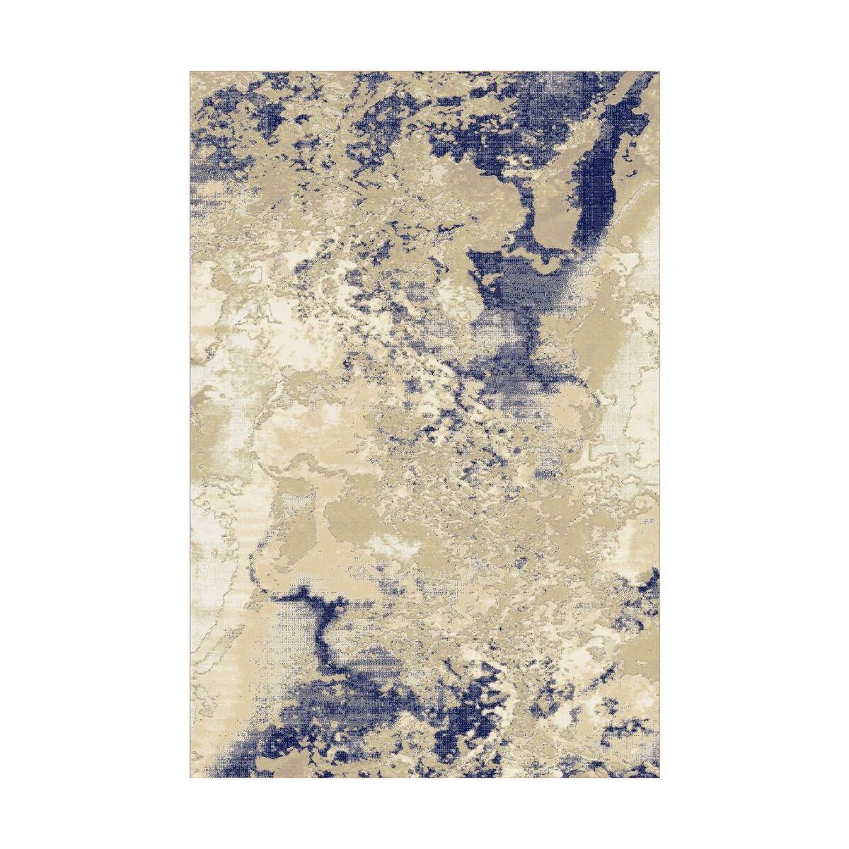 Dywan Stylish beżowo-niebieski 160 x 230 cm