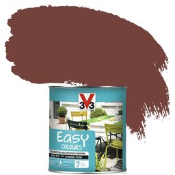 Farba zewnętrzna wielopowierzchniowa EASY COLOURS 0.75 l Czerwony baskijski Satynowy V33