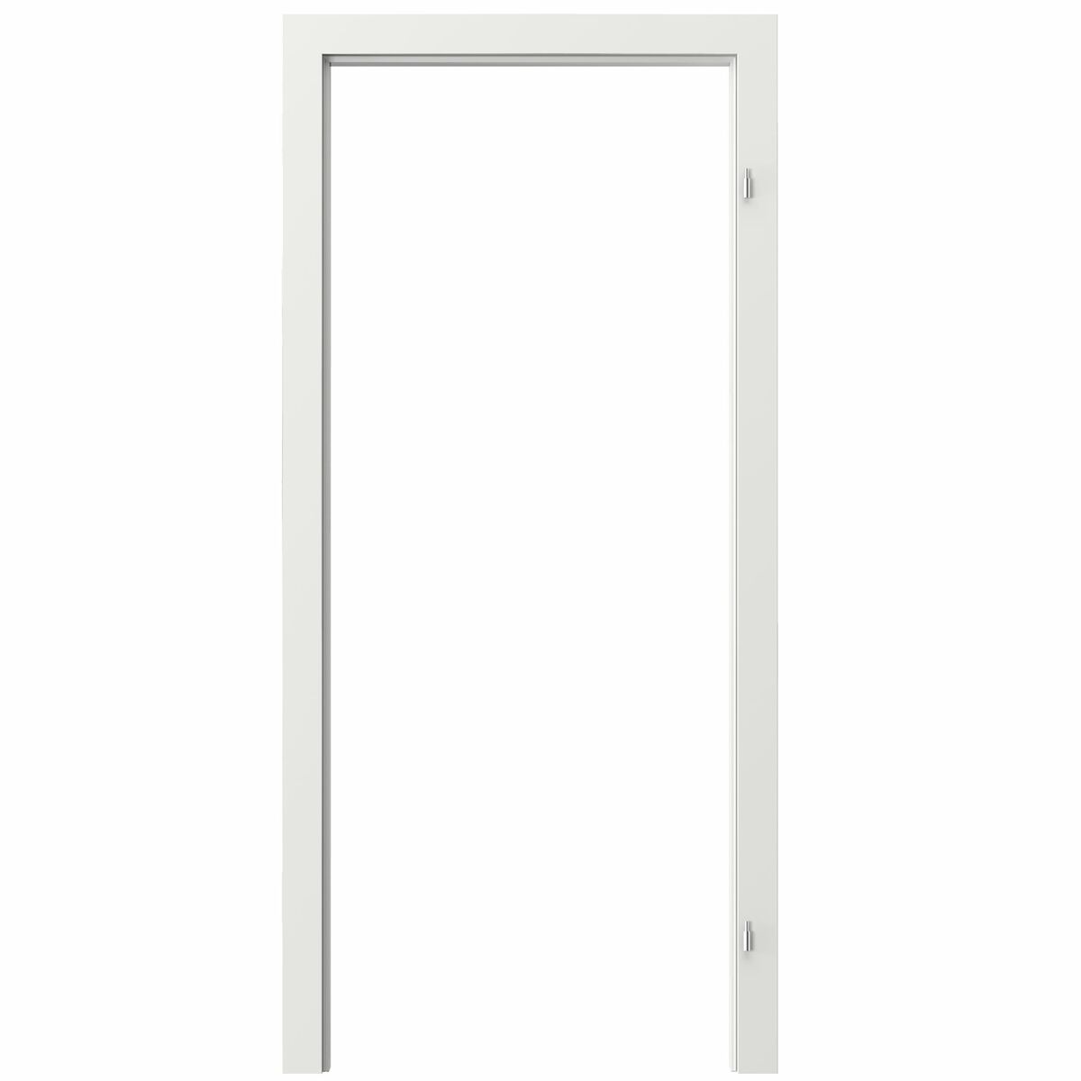Ościeżnica regulowana do skrzydeł bezprzylgowych Vector 70 Prawa Biała 120 - 140 mm Porta