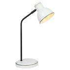 Lampka biurkowa ZUMBA biała E14 CANDELLUX