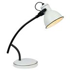 Lampka biurkowa ZUMBA biała E14 CANDELLUX