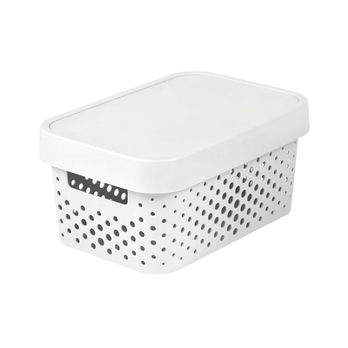 Pojemnik z pokrywą Infinity ażurowy 4.5 l 27 x 19 x 12 cm Curver
