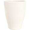 Osłonka do storczyka mini 8.5 cm ceramiczna biała