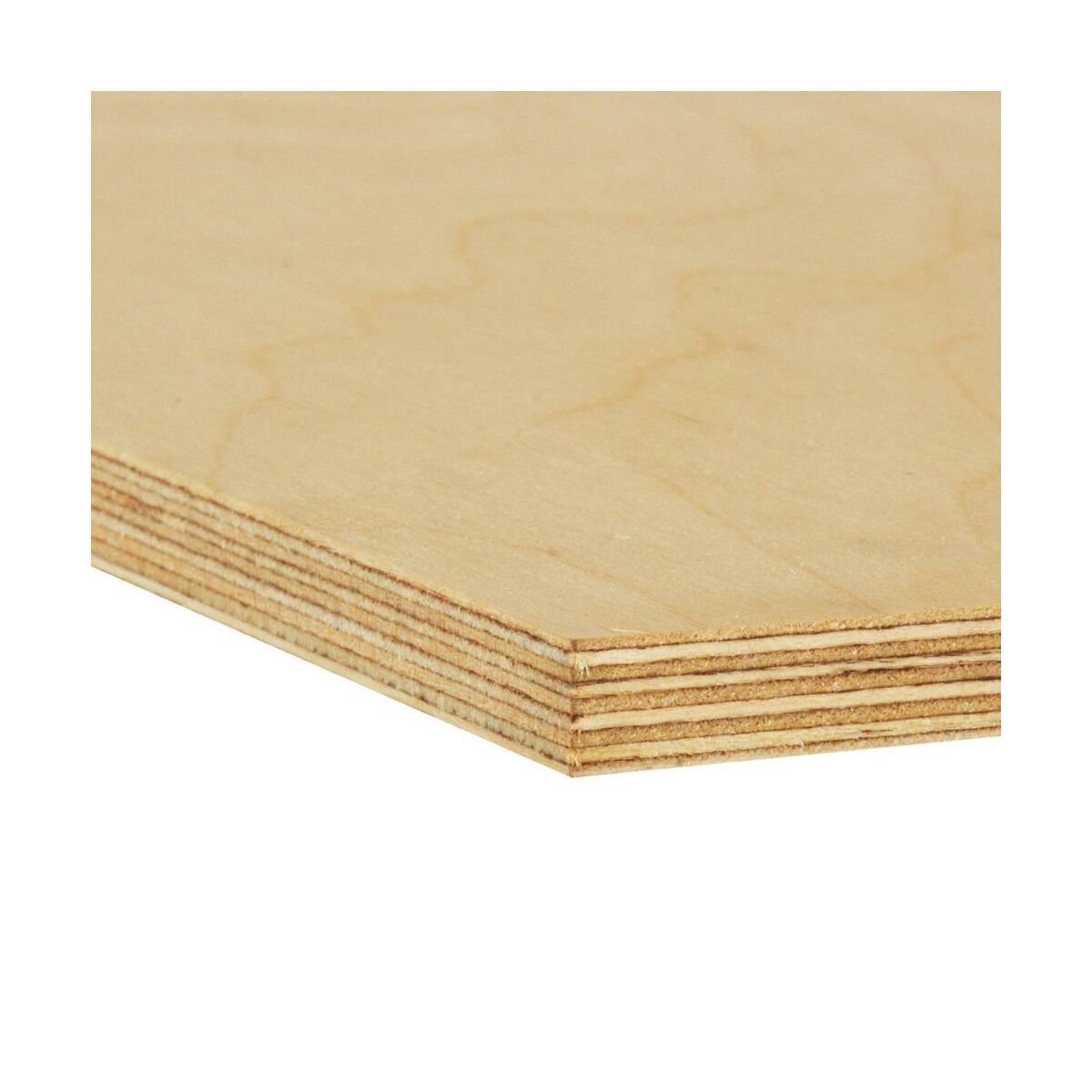 Sklejka drewniana wodoodporna 18 mm 60 x 30 cm Biuro Styl