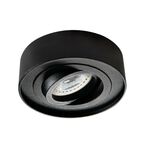 Oprawa stropowa natynkowa MINI BORD DLP-50-B IP20 czarna okrągła GU10 KANLUX