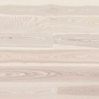 Deska trójwarstwowa Jesion advance biały 1-lamelowa lakier matowy biały 14 mm Barlinek