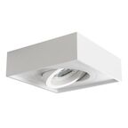 Oprawa stropowa natynkowa MINI GORD DLP-50-W IP20 biała kwadratowa GU10 KANLUX