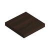 Półka ścienna KOMOROWA WENGE 23.5 x 23.5 cm VELANO