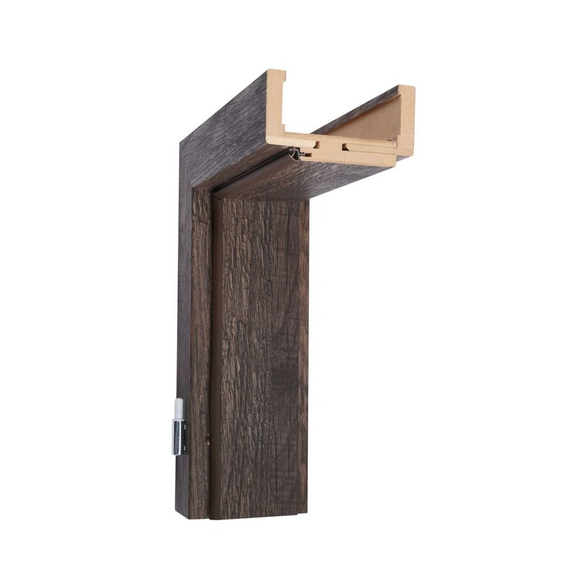 Baza prawa ościeżnicy regulowanej orzech San Marino zakres 140-180 mm Perfect Door