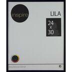 Ramka na zdjęcia Lila 24 x 30 cm czarna Inspire