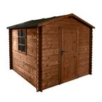 Domek PREDO szer. 256 x gł. 250 x wys. 222 cm WERTH-HOLZ
