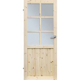 Drzwi wewnętrzne drewniane pokojowe Eko 80 Lewe Radex