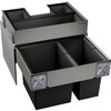 Kosz na śmieci BLANCO SELECT ORGA 60/2 1 x 30/1 x 19 l