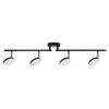 Listwa reflektorowa CAPRI 4 czarna LED POLUX