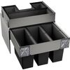 Kosz na śmieci BLANCO SELECT ORGA 60/3 3 x 15 l