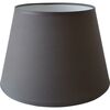 Abażur 9051 owalny 29-39.5 x 30 cm tkanina szary E27 TK LIGHTING