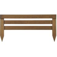 Płotek rabatowy 60 x 15 cm drewniany NIVE NATERIAL
