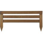 Płotek rabatowy 60 x 30/15 cm drewniany NIVE NATERIAL