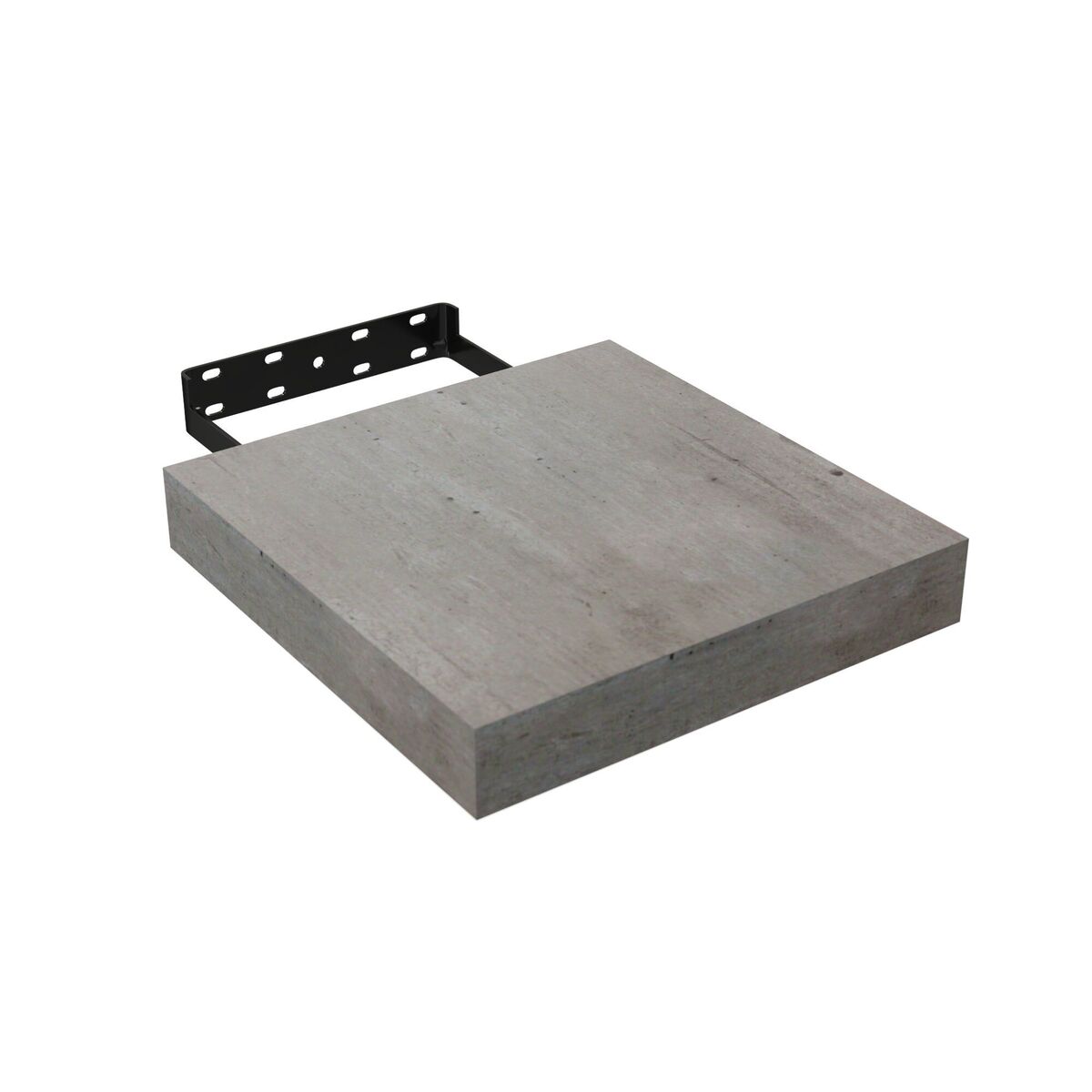 Półka ścienna samowisząca komorowa beton 3.8x23x23.5 cm Spaceo
