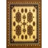 Dywan ZEGARY brązowy 160 x 220 cm wys. runa 6 mm WELTOM