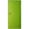 Tapicerka drzwiowa karo 5x5 limonka T3K-LIM szer. 105 wys. 210 cm