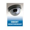 Znak informacyjny OBIEKT MONITOROWANY