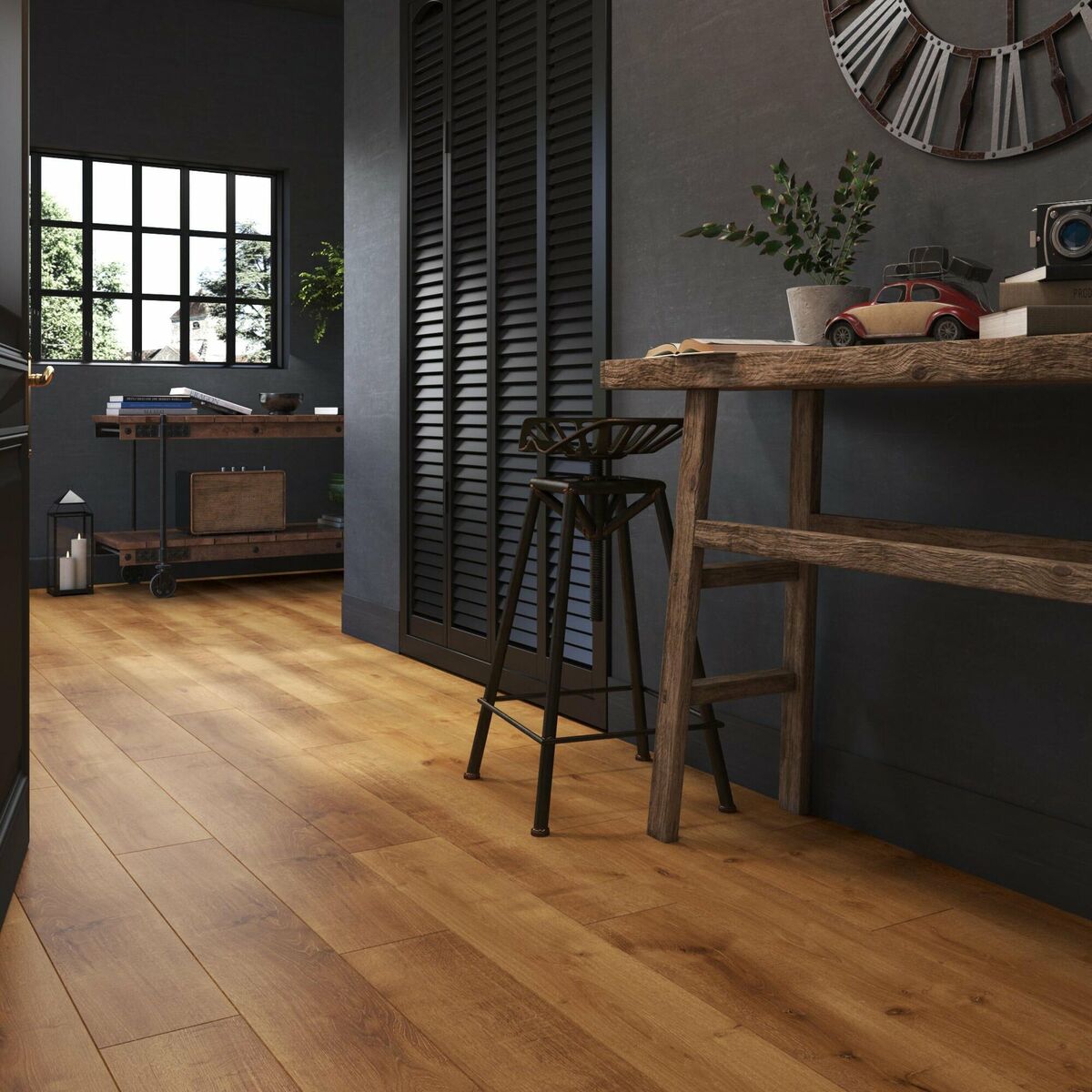 Panele podłogowe laminowane wodoodporne Westport AC5 12 mm Artens Design Intenso