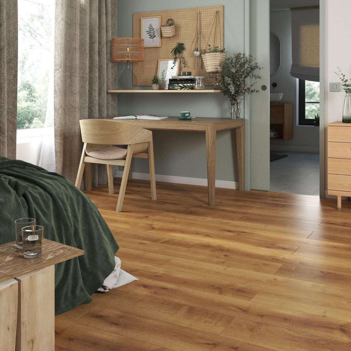 Panele podłogowe laminowane wodoodporne Westport AC5 12 mm Artens Design Intenso