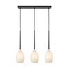 Lampa wisząca SAULT biało-czarna E14 MARKSLOJD